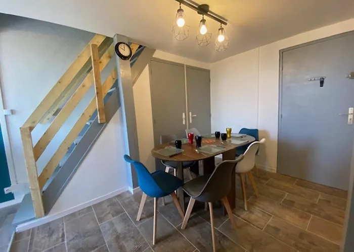Apartamento T2 Mezzanine - 5/6 Pers - Piscine & Parking - Saint-pierre-la-mer - Fr-1-795-18 *
