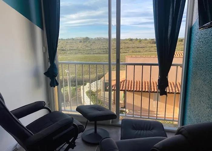 Apartamento T2 Mezzanine - 5/6 Pers - Piscine & Parking - Saint-pierre-la-mer - Fr-1-795-18 Fleury (Aude)