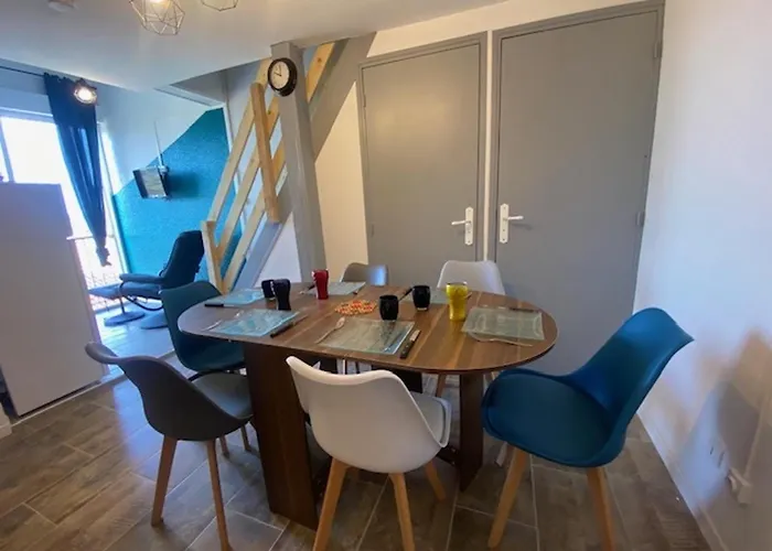 Apartamento T2 Mezzanine - 5/6 Pers - Piscine & Parking - Saint-pierre-la-mer - Fr-1-795-18 *